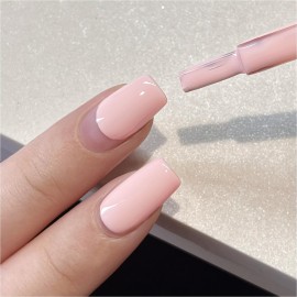 GAOY Pink Gel Nail Polish, 16ml Soak Off Gel Polish, UV Light Cure for Nail Art DIY Manicure at Home, 3082 Basic Pink