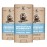 Dr. Squatch Natural Deodorant for Men - Odor-Squatching Aluminum Free - Coastal Mist (2.65 oz, 3-Pack)