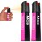 Mace Pepper Spray - 2-Pack Twist Lock Model, 0.63 oz/ea, 12 Feet Range, Max Strength 10% OC, Long Lasting UV Dye, Leakproof Design, Self Defense Pepper Spray for Women & Men - Neon Pink