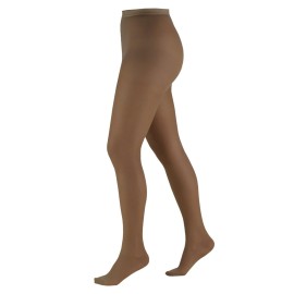 Truform 15-20 mmHg Compression Pantyhose, Sheer 20 Denier Women\'s Shaping Tights, Espresso, Tall