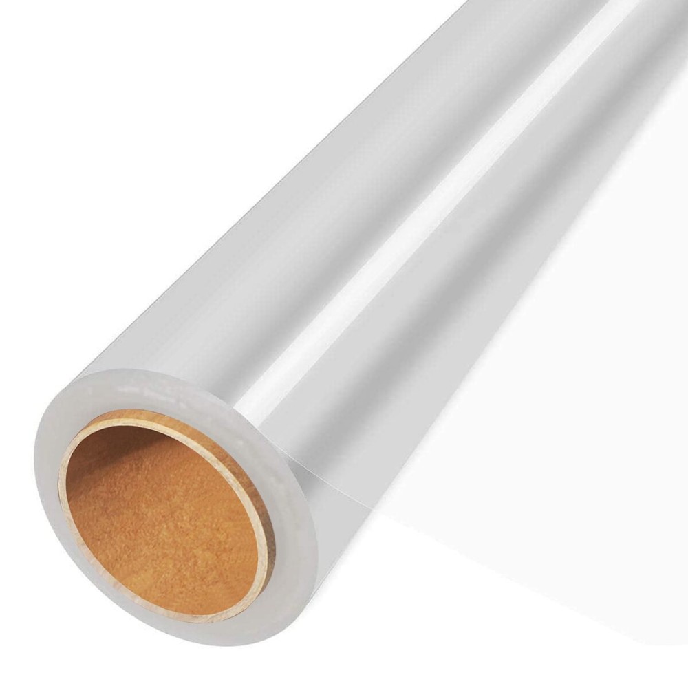 JOYIT 50\' Long X 35 Wide Clear Cellophane Wrap Roll - 3 Mil Thicker Cellophane Roll, Clear Bags for Gifts Baskets Wrap, Flower Arts Crafts Food Treats Wrapping