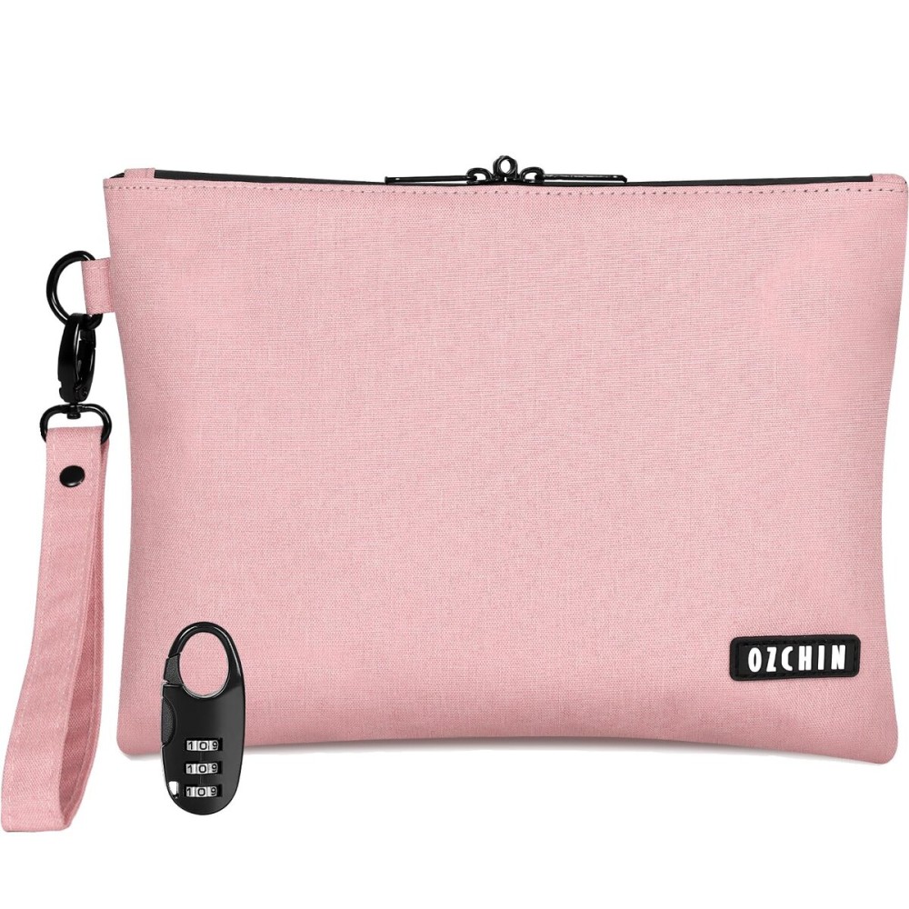 Smell Proof Bag Travel Storage Case Activated Charcoal Pouches Durable Odorless Medicine Organizer