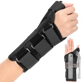 Medibot Wrist Brace & Thumb Spica Splint, for De Quervain\'s Tenosynovitis, Tendonitis, Carpal Tunnel & Arthritis Wrist Support Thumb Splint (Right Hand - XLarge)