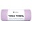 Eunzel Hot Yoga Towel Non Slip Yoga Mat Towel Non-Slip Sweat Absorbent Microfiber Towel for Hot Yoga, Pilates and Workout 72 x 26.5, Taro Purple
