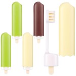 Patelai 4 Pieces Travel Toothbrush Set, Soft Bristle Mini Foldable Tooth Brush with Case, Individually Wrapped Small Portable Travel Size Toiletries Stuff for Camping (Vivid Color)