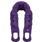 UNCN Long Heating pad for Neck and Shoulders Back 33 * 5.9 microwavable Large Moist Heat Pack Warm hot Compress Neck wrap Weighted Bag Massage Reusable Herbal Nature Calming Portable