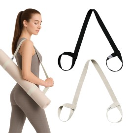 Slim Panda Yoga Mat Straps for Carrying, Adjustable Yoga Mat Carrier Sling Fits All Mats(Mat Not Included)