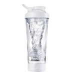 VOLTRX Premium Electric Protein Shaker Bottle, Made with Tritan - BPA Free - 24 oz Vortex Portable Mixer Cup/USB C Rechargeable Shaker Cups for Protein Shakes