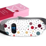 Portable Heating Pad for Period Cramps: Menstrual Heating Pad with Unique Design, Fast Heating Pad with 6 Heat Levels and 6 Massage Modes, Gifts for Her, Women, Teens and Girls