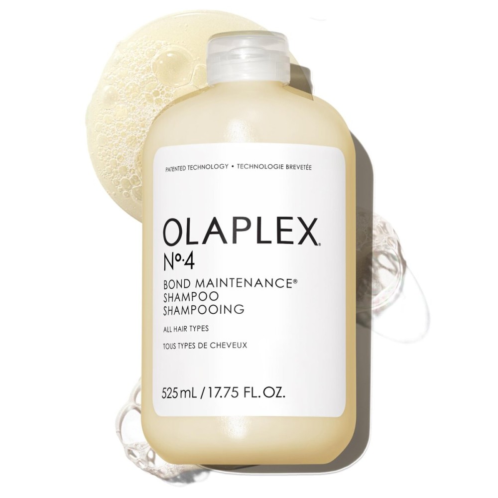 Olaplex N. 4 Bond Maintenance Shampoo: Reduces Breakage & Strengthens Hair | Hydrates, Smooths & Detangles | For Coily, Curly, Straight, and Wavy, 525 mL / 17.75 Fl. Oz.