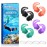 Waterproof Ear Plugs for Swimming Kids - 4 Pairs Reusable Silicone Swimming Ear Plugs for Children Ages 6-14, Keep Ear Water Out, Surfing, Bathing, Water Sports