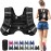 BAGAIL Weighted Vest, 5lb/8lb/10lb/12lb/15lb/20lb/25lb/30lb Weight Vest for Walking & Weight Loss, Reflective Rucking Vest with Phone Pouch for Women & Men, Home Gym & Outdoor Training