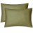 EXQ Home Toddler Pillowcases 13x18 Travel Pillow Case Set of 2, Small Pillow Case Fits Baby Pillow Sized 12x16, 13x18, Kids Pillowcases 2 Pack Machine Washable with Envelope ClosureOlive Green