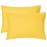 EXQ Home Toddler Pillowcases 13x18 Travel Pillow Case Set of 2, Small Pillow Case Fits Baby Pillow Sized 12x16, 13x18, Kids Pillowcases 2 Pack Machine Washable with Envelope Closure (Yellow)