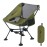 MOON LENCE Portable Camping Chair Backpacking Chair - The 4th Generation Ultralight Folding Chair - Compact, Lightweight Foldable Chairs for Hiking Mountaineering, Beach (Green-Feet)