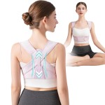 NLNYCT Posture Corrector For Women, Adjustable Back Brace For Posture, Back Posture Corrector Providing Pain Relief From Lumbar, Shoulder,Neck, And Clavicle, Back (L/XL 35-44 Inch)