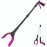Grabber Reacher Tool - 32 Extra Long Foldable Gripper and Reaching Tool - Heavy Duty Pick Up Stick Grabbers for Seniors, Trash, Surgery Recovery Must Haves Gifts (Black Purple)