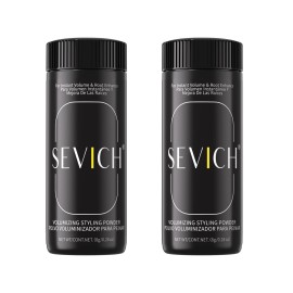 SEVICH DUST IT TEXTURE Hair Volume Powder Twin Pack (2x8g) | 2X Matte Finish Texturizing Powder for Men & Women | Salon-Grade Light Control Bundle
