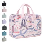 Everfun Hanging Travel Toiletry Bag Christmas Gifts for Women Traveling With Leakproof Compartment Makeup Cosmetic Organizer Dopp Kit Travel Accessories Essentials Must Have