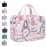 Everfun Hanging Travel Toiletry Bag Christmas Gifts for Women Traveling With Leakproof Compartment Makeup Cosmetic Organizer Dopp Kit Travel Accessories Essentials Must Have