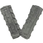 Baby Car Seat Neck Cover, Car Seat Strap Cover, Seat Belt Cushions Pads, Shoulder Strap Protectors, Reversible Pram Harness Covers in Minky, Baby Neck Pad Protector