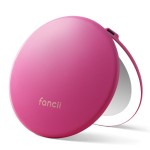 Fancii Taylor Compact Travel Mirror with Light, Rechargeable, 10x /1x Magnifying, 3 LED Light Settings - Best for Makeup, On The Go Touch-Ups, (Magnolia Burst)