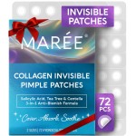 MAREE Invisible Pimple Patches - Clear Pimple Patches for Face - Hydrocolloid Acne Patches Anti Blemish - Zit Stickers for Face - Parches Para Acne - Pinple Zit Patches Pimple Stickers - 72 Dots