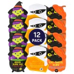 SpaLife Beauty Halloween Face Mask Spooky Glow Bundle | Korean Facial Masks | Pore-Refining, Detoxifying, and Brightening Face Mask Set | Halloween Gifts for Women | Facial Sheet Masks | 12 Pack