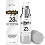 Korean Vitamin C Face Serum: 23% Pure Vitamin C + Hyaluronic Acid, Vitamin E & Ferulic Acid - Anti-Aging Serum for Wrinkles, Dark Spots & Mature Skin - 1 fl oz - Korean Skincare for Radiant Glow