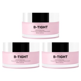 MALYS Cosmetics B-TIGHT Leave-On Cellulite Mask - Helps Reduce The Appearance Of Cellulite - Visibly Firms The Skin In The Butt Area - 3 Pack