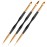 Nail Art Brushes 3PCS Nail Brush Set with Gel Polish Pens and Liner Brush for Home and Professional Salon Use