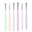 Nail Art Brushes 6PCS Nail Brush Set with Gel Polish and Liner Brush and Dotting Pens for Home and Professional Salon Use