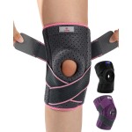 ABYON Adjustable Knee Brace for Men & Women - Maximum Support with Dual Side Stabilizers & Crossed Compression Straps for Meniscus Tear, ACL, MCL, LCL, Patella Injury and Post-Surgery Recovery - Please Check How To Size Video