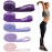 5 Levels Pull Up Bands, Fitense 5-130lbs Resistance Bands Set with Door Anchor, Stretching Assist Band, Portable Exercise, Muscle Training, Exercise Workout Bands for Working Out for Women