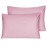 Organic Cotton Toddler Pillowcase 2 Pack, 14 x 20 Travel Pillow Case Cover for Babies, Kids, Boys and Girls, Soft and Breathable Small Pillow Cases with Envelope Closure, Lotus Pink