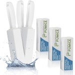 Powerstone Pumice Stone Toilet Bowl Cleaner with Handle (3-pack) - A Reliable and Harmless Solution for Cleaning Limescale Deposits & Hard Water Stains on Toilets, Grills, Tiles, Grout & Pools