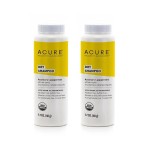 Acure Dry Shampoo - Mini Powder Dry Shampoo for Women with Blonde & Dark Hair, Care to Refresh Treated Color Tinted Hair with Rosemary & Peppermint, Non Aerosol, Vegan - 1.7 oz Travel Size (2 Pack)