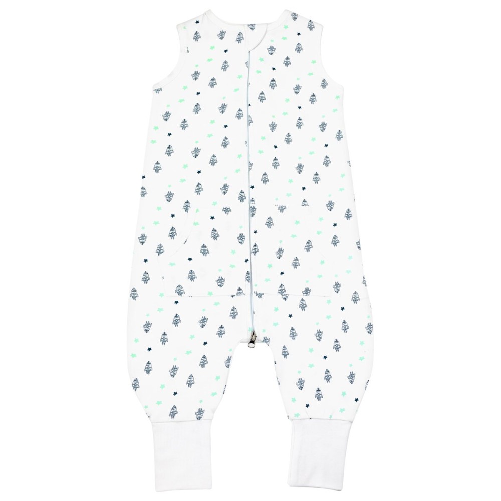 Toddler Sleep Sacks for 3t-4t, 1 Pack Baby Wearable Blanket with Feet, Sleeveless Breathable Sleep Sacks for Baby Boys Girls