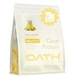 Oath Nutrition Clear Whey Isolate Protein Powder, Frosty Lemonade, 20g Complete Protein per Serving, No Added Sugar, Grass-Fed, 21 Servings