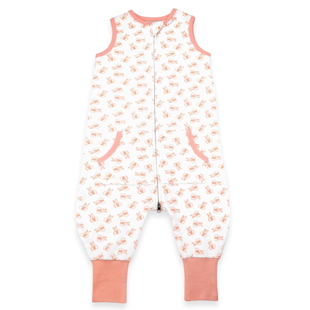 Toddler Sleep Sacks for 2t-3t, 1 Pack Baby Wearable Blanket with Feet, Sleeveless Breathable Sleep Sacks for Baby Boys and Girls