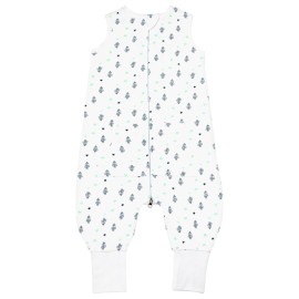 Toddler Sleep Sacks for 2t-3t, 1 Pack Baby Wearable Blanket with Feet, Sleeveless Breathable Sleep Sacks for Baby Boys and Girls