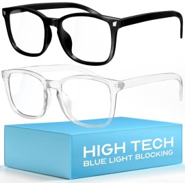 livho High Tech Blue Light Glasses - Advanced Blue Light Blocking Computer Glasses - Screen Fatigue & UV Protection