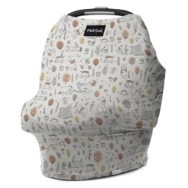 Milk Snob Original Disney 5-in-1 Cover, Winnie The Pooh Baby Bee, Added Privacy for Breastfeeding, Baby Car Seat, Stroller, High Chair, Shopping Cart, Lounger Canopy - Newborn Essentials, Nursing Top