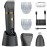 Scttomon Body Trimmer for Men Ball Pubic Hair Trimmer Body Foil Shaver Razor Nose Ear Waterproof Wet Dry Groomer LED Display