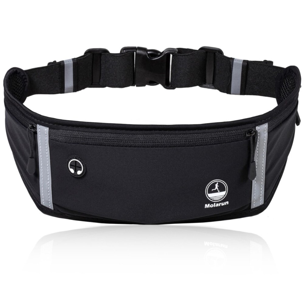Slim Running Belt Fanny Packs for Men Women, Waist Pack Running Phone Holder Money Belt
