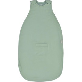 Woolino Merino Wool & Organic Cotton Baby Sleep Sack 2-24 Months - Ultimate 4-Season Baby Sleeping Bag, Universal Size Wearable Blanket, 2-Way Zipper & Adjustable Fit, Year-Round Use - Aloe