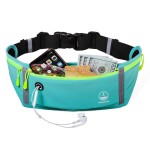 Slim Running Belt, Fanny Packs for Women Men, Waist Pack Running Fanny Pack Money Belt Phone Holder for Running Hiking Cycling Sports