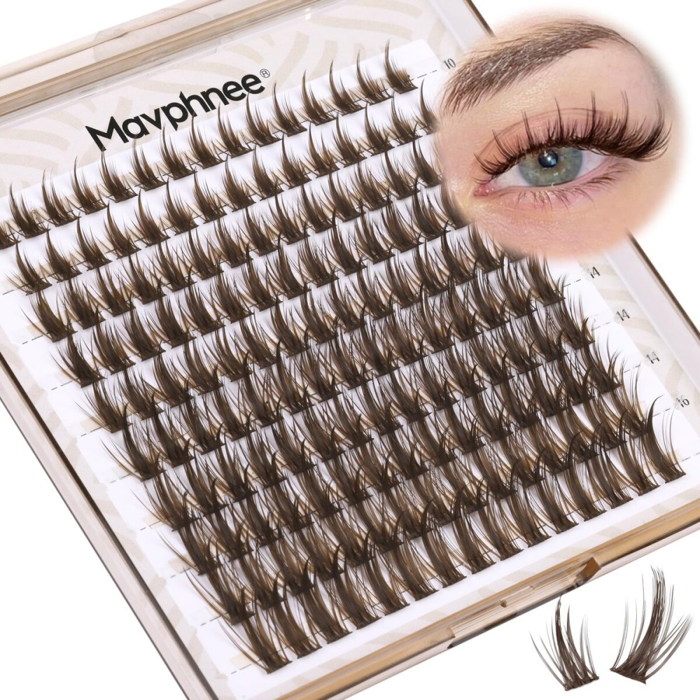 Manga Lash Clusters Anime Eyelash Clusters Spiky Lash Extensions Fairy Individual Eyelashes Wispy Cluster Lashes Spikes Natural Cluster Eyelash Extensions (10-16MM, 150 Pcs)