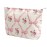 Cosmetic Bags for Women - Corduroy Cosmetic Bag Aesthetic Women Handbags Purses Smile Dots Makeup Organizer Storage Makeup Bag Girls Case Bags (Flowers-Bow)