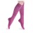 SocksLane Cotton Compression Socks for Women & Men. 15-20 mmHg Support Knee-High Berry Stripes M/L
